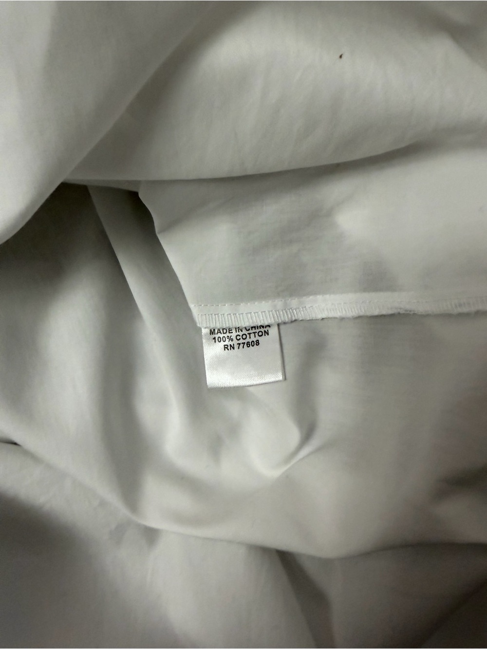 J. Peterman White Mandarin-Collar Tunic Nightshirt - Picture 7 of 8